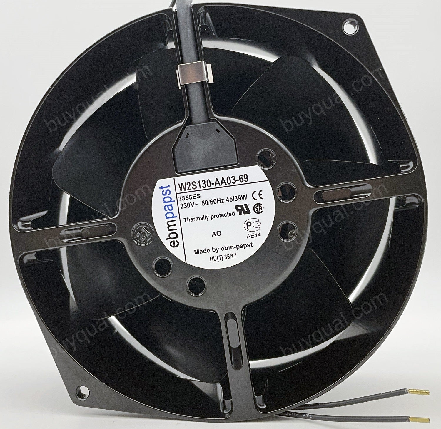 Ebmpapst W2S130-AA03-69 230V 45/39W 2wires Cooling Fan Ebmpapst W2S130-AA03-69 230V 45/39W 2wires Cooling Fan